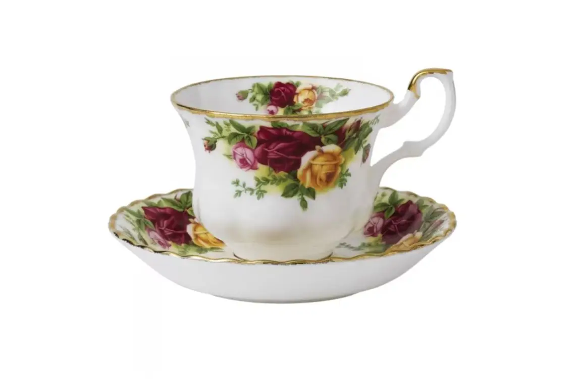 Royal Albert Kop en Schotel - Old Country Roses